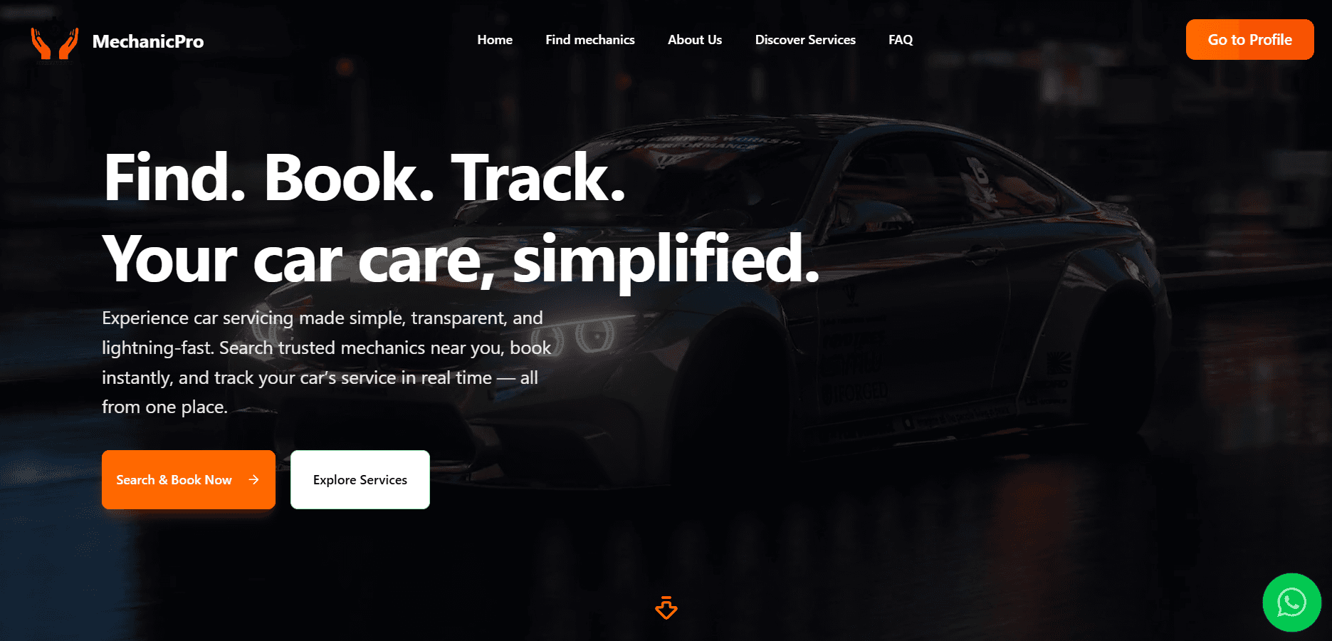 Mechanic Pro -Car Mechanic Booking Websites