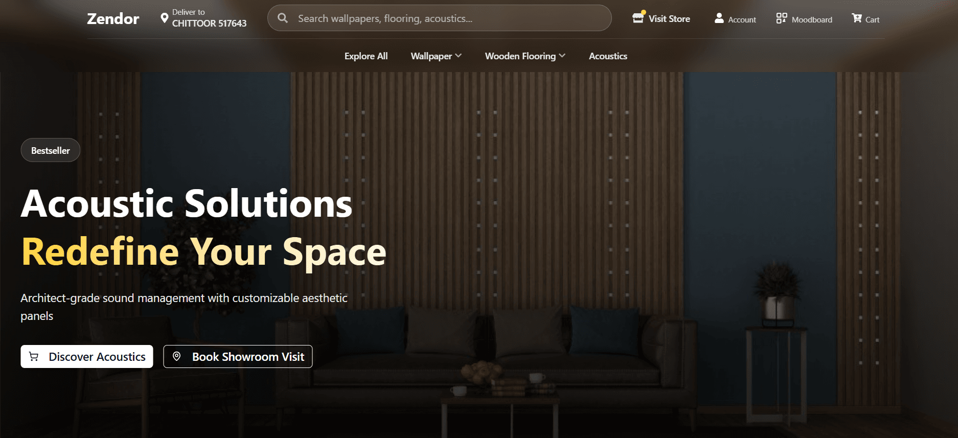 Zendorr -Ecommerce website (Payments,Orders,Portofolio management) for Bobo pvt ltd